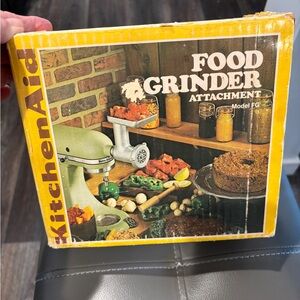 Vintage KitchenAid Food/Meat Grinder Attachments Hobart